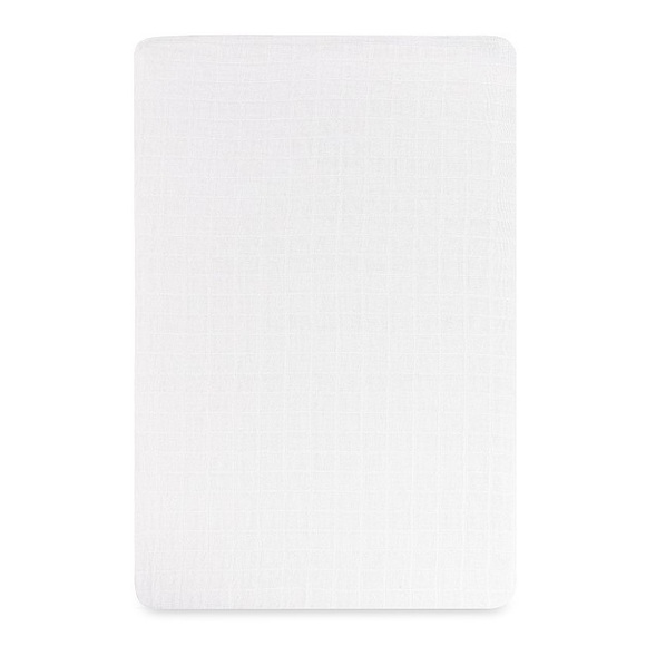 Babyletto Plain White All-Stages Bassinet Sheet - Picture 3 of 6